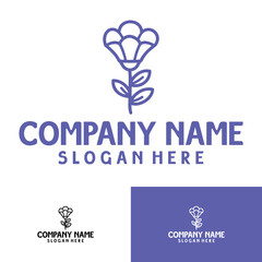 LOGO FLOWER DRAW COMPANY SPA BEAUTY NATURAL