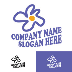 LOGO FLOWER DRAW COMPANY SPA BEAUTY NATURAL
