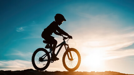 Naklejka premium Concept of freedom and adventure