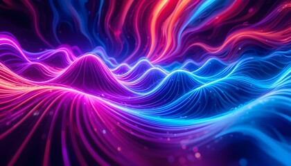 Obraz premium Psychedelic Optical Illusion Abstract Background
