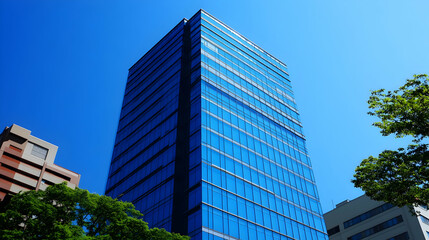 Modern Glass Skyscraper Photo