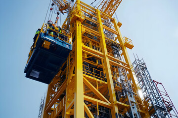Industrial Crane Platform Photo