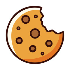 Chocolate Chip Cookie Icon