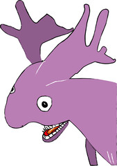 ヘラジカ色有鉛筆風