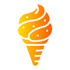 ice cream Gradient icon