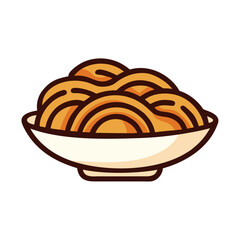 Bowl of Spaghetti Icon
