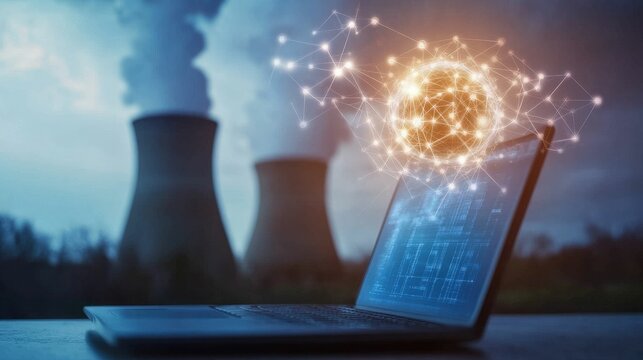 Coordinated cyber attack on nuclear facility by hacker group industrial setting digital threat analysis global concern