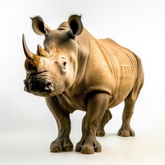 Obraz premium Majestic White Rhinoceros Wildlife Photography African Animal Endangered Species