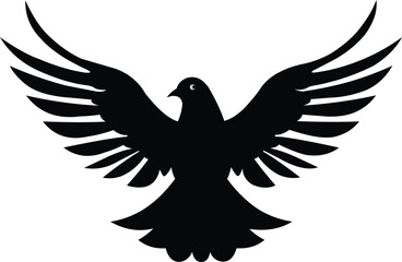 vector illustration of a eagle