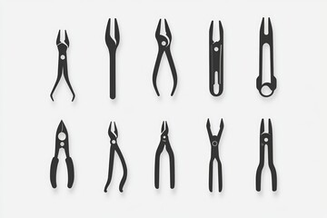 Collection of Various Tools Icons