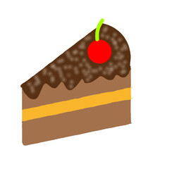 Slice cake