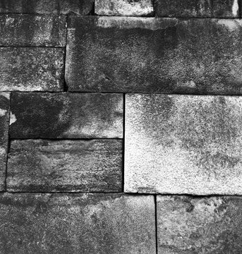 An ancient stone wall.