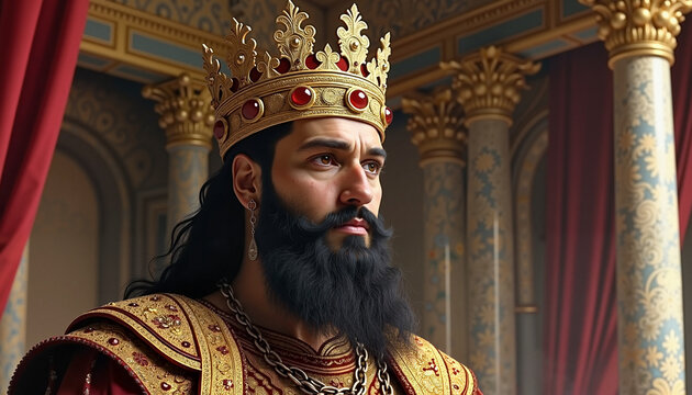 King Xerxes &ndash; Purim Story Character