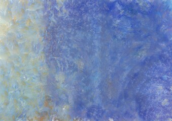 Colorful gradient background with color transitions. Colorful gradient background Chalk illustration gives an impressionist style to the painting.