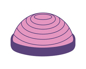 Bosu ball illustration