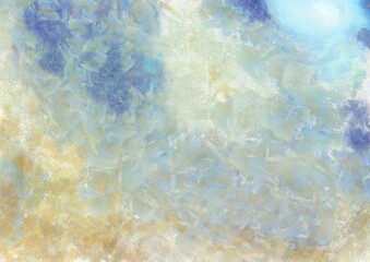 Colorful gradient background with color transitions. Colorful gradient background Chalk illustration gives an impressionist style to the painting.
