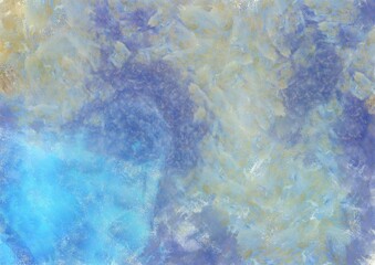 Colorful gradient background with color transitions. Colorful gradient background Chalk illustration gives an impressionist style to the painting.