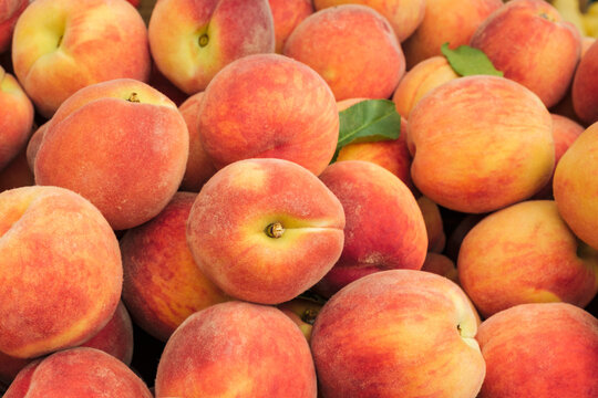 Fresh peaches