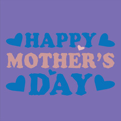 The Best mothers day vector t-shirt design