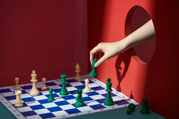 Plan leading strategy of successful business competition