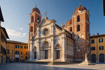 Obraz premium Historical Beauty of the Cathedral of San Gerardo: A Splendid Architectural Landmark in Potenza, Italy