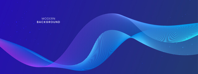 blue trendy vibrant abstract gradient background for modern presentations, digital artwork, or website design