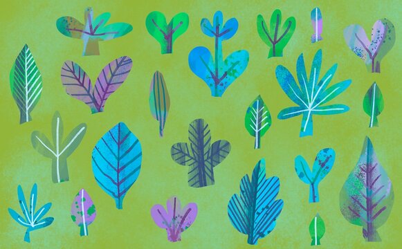 Spring leaves