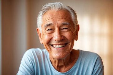 portrait of a senior man