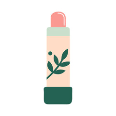 Natural Lip Balm Illustration