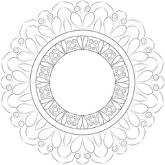 Its a Beautiful Mandala Design.