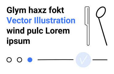 Abstract design with text elements in varied fonts and colors, accompanied by minimalistic icons. Ideal for web design, marketing, branding, UIUX, presentations, digital art conceptual art. Landing