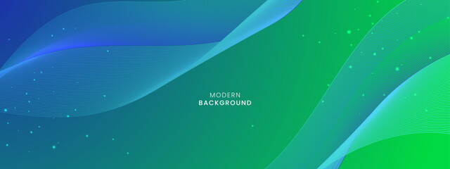 Blue and green abstract gradient background for technology presentations, digital artwork, and modern design.
