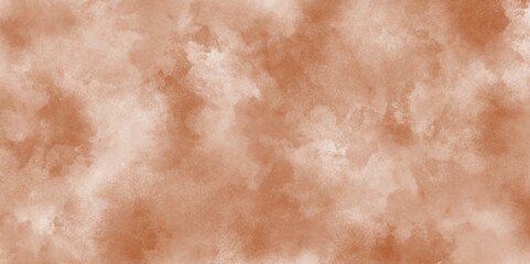 Old brown paper parchment banner with distressed vintage grunge texture, Abstract Background Texture Pattern with brown color, Heavily Mixed Wall Art paper texture, rustic dark wood with stains.