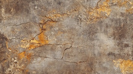 Fototapeta premium Dried Ground Texture Background: Earthy Surface with Natural Cracks for Environmental and Rustic Designs