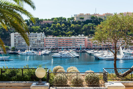Boats and apartments at Monaco.