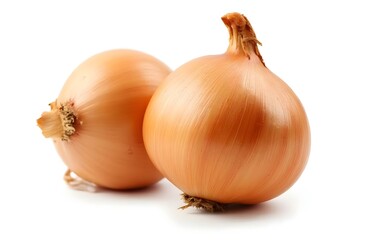 Golden Onions: A Still Life Study of Two Bulbs