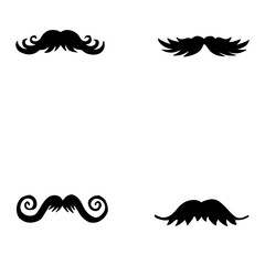 elegant and classy symbol of mustache logo for brands with classic style
features a retro touch that is suitable for brands with a vintage or premium aesthetic
