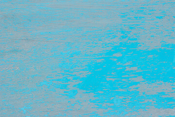 Old grunge wood plank texture background. Vintage blue and white peeling wooden board wall have antique cracking style object for furniture design. Painted weathered table woodworking hardwoods empty.