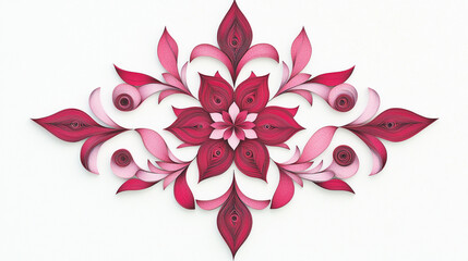 Creative High-Resolution Paper Quilling Artwork Showcasing Unique Patterns, Vibrant Colors, and Intricate Details