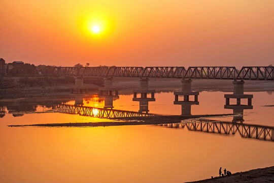 Magical Sunsets Over the Indus at Kotri