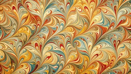 Marbled Paper Background with Distinct Patterns , unique patterns, swirls,  unique patterns, swirls, unique