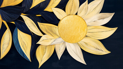 Elegant Minimalist Paper Quilling Art Highlighting Clean Lines, Subtle Tones, and Modern Simplicity