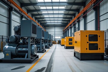 Dual Diesel Generator Backup Power System for Manufacturing Facility