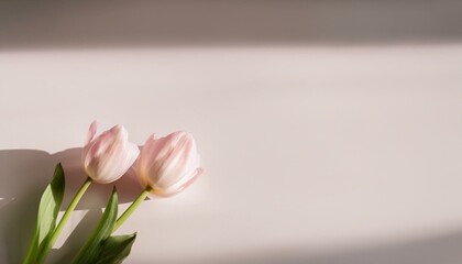 Fototapeta premium 日常に花を飾る（チューリップ）