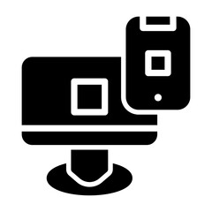 responsive Solid icon