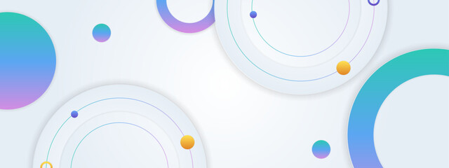 Minimalist gradient geometric background for presentations, web design, and abstract art layouts