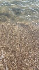 waves on the beach