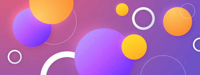 colorful vibrant gradient geometric background for modern designs, posters, web interfaces, and branding projects