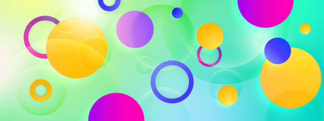 Colorful gradient geometric background for modern design projects, artistic inspiration, or creative presentation slides