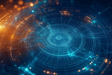 blue planet in space